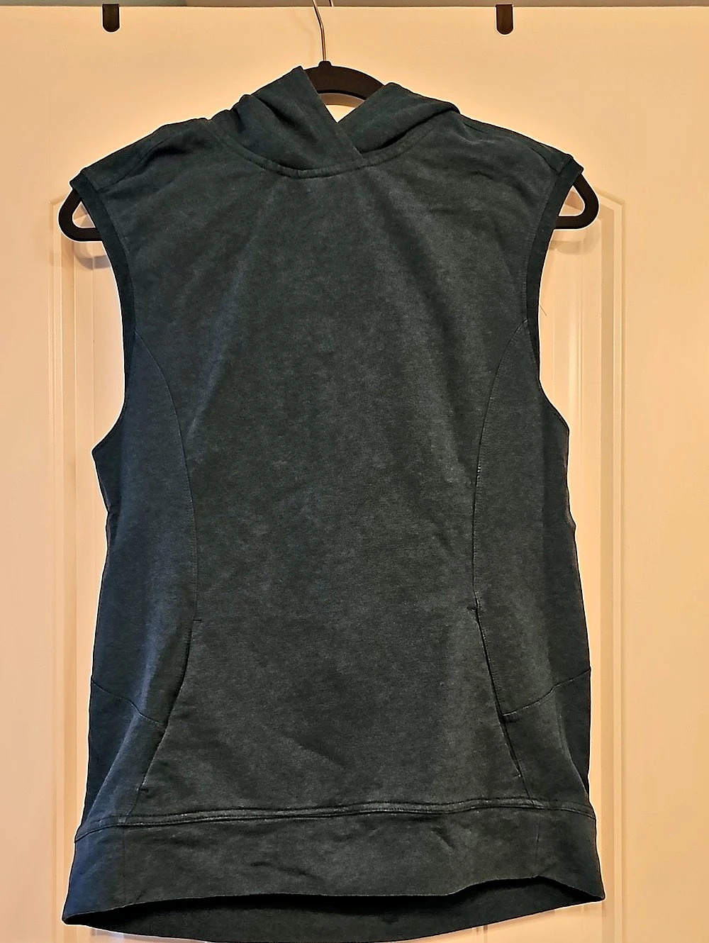 Lululemon Blissed Out Sleeveless Hoodie Black